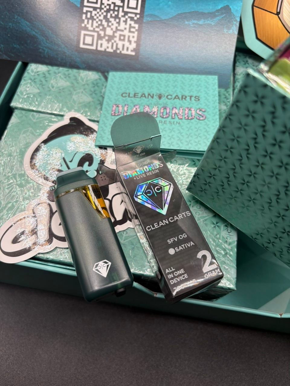Clean Carts 2G Tiffany Blue Edition Disposable - Image 5