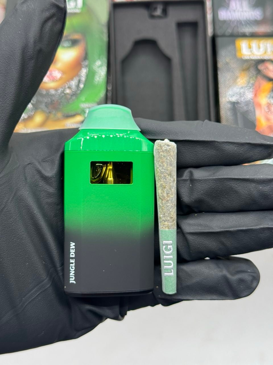 Luigi 2G Disposable Black Case - Image 8