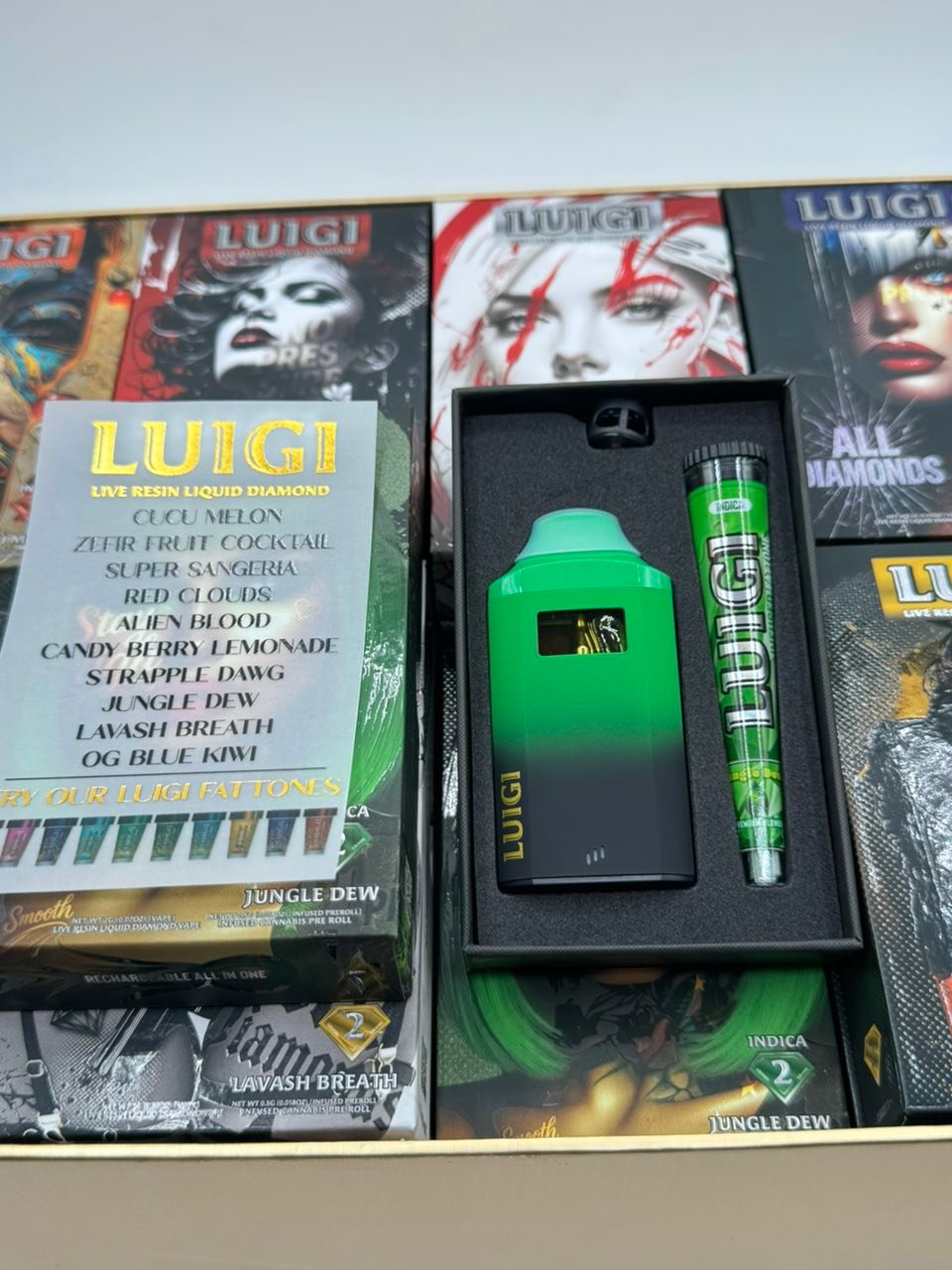 Luigi 2G Disposable Black Case - Image 7