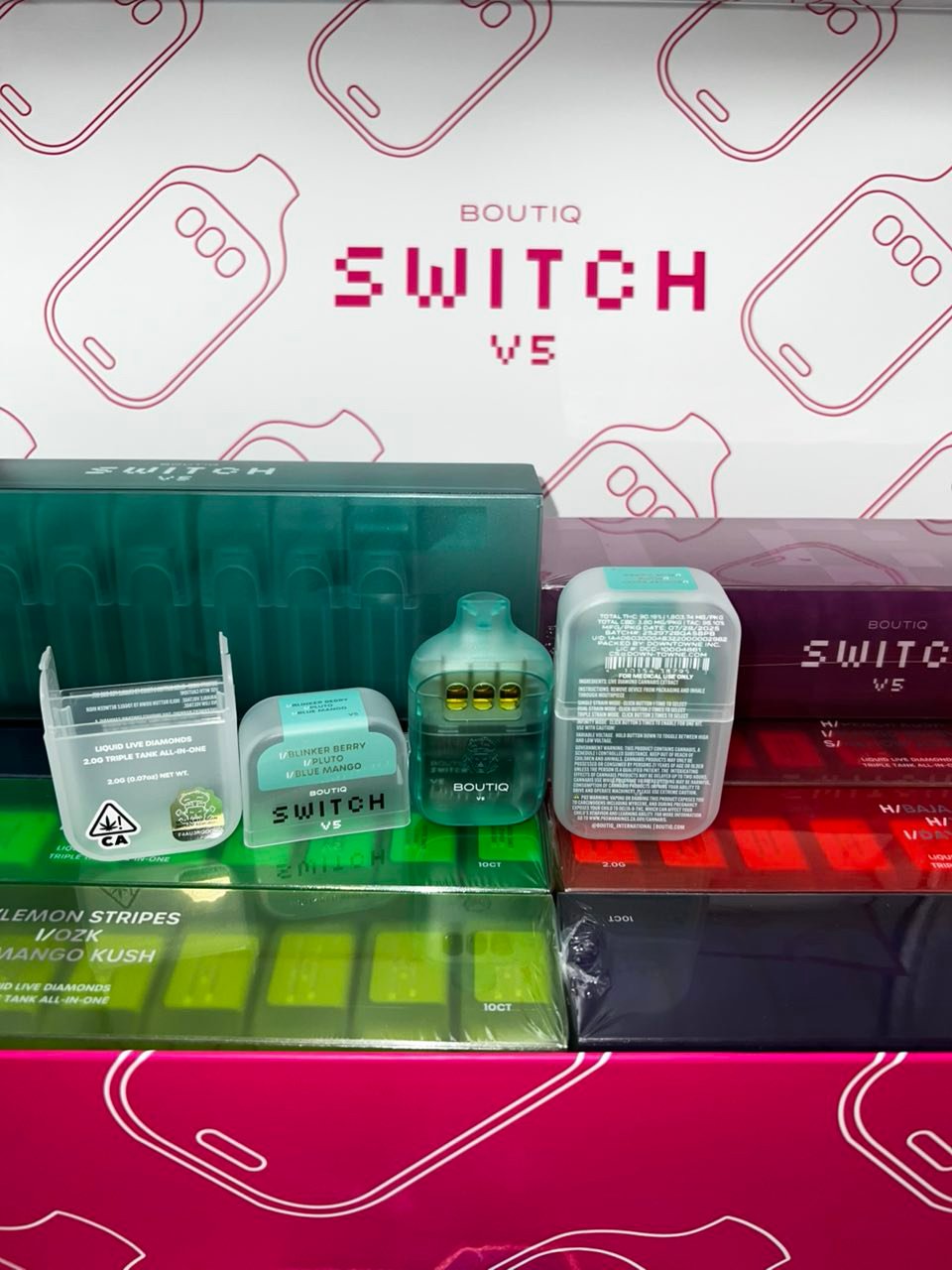 Boutiq Switch V5 2.0G Triple Tank Disposable - Image 7