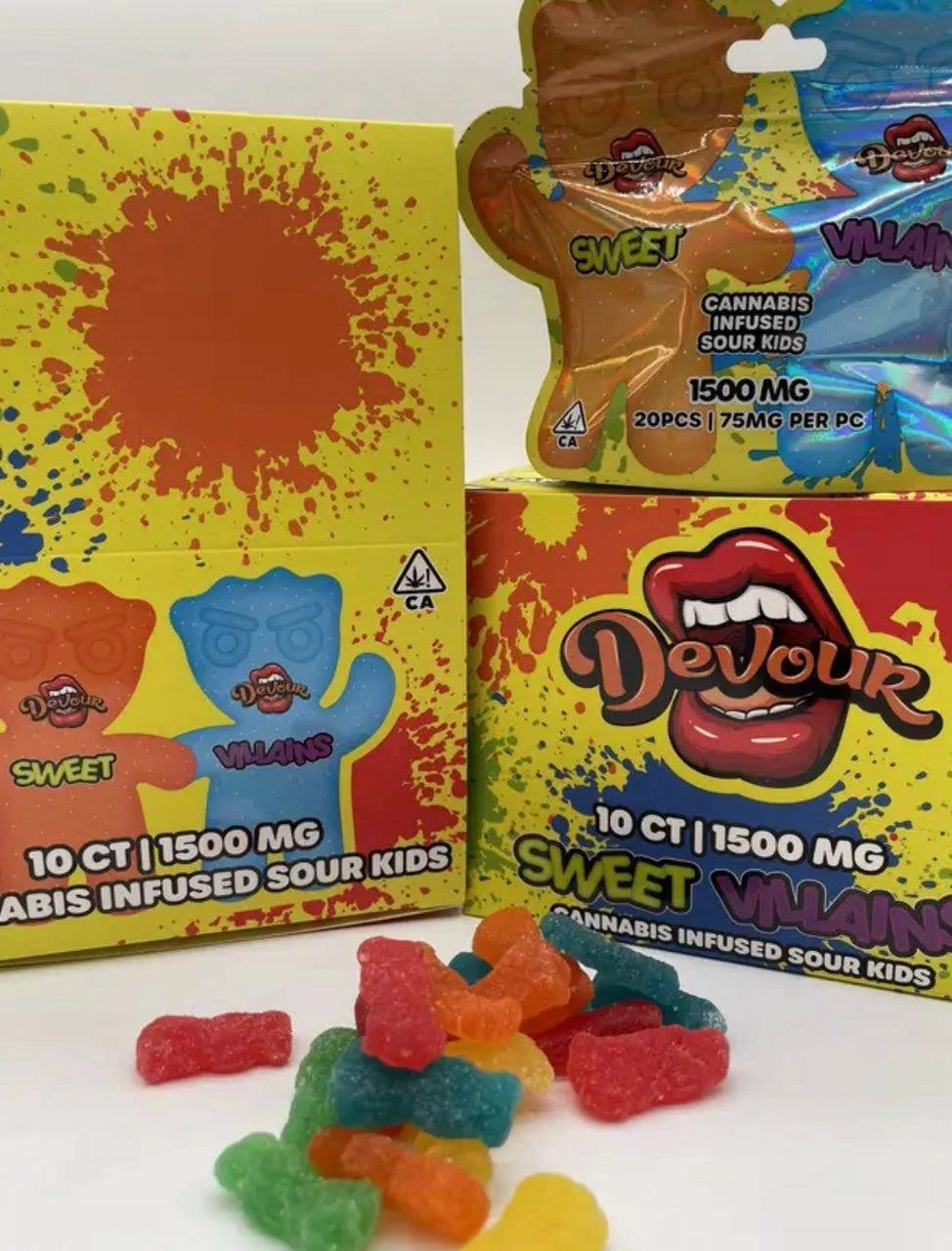 Devour 1500MG Sweet Villains Gummies - Image 6