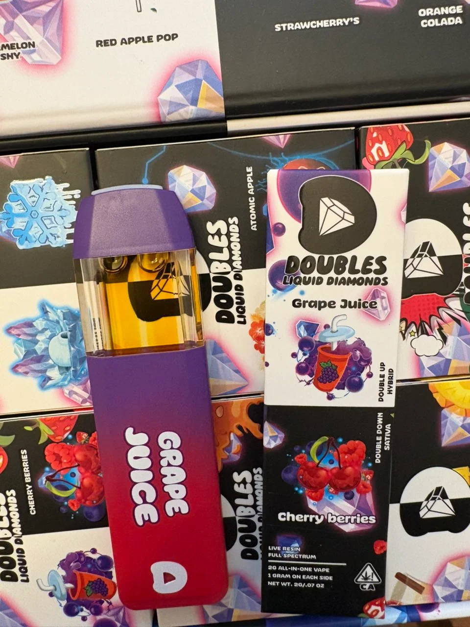 Doubles 2G Liquid Diamonds Disposable