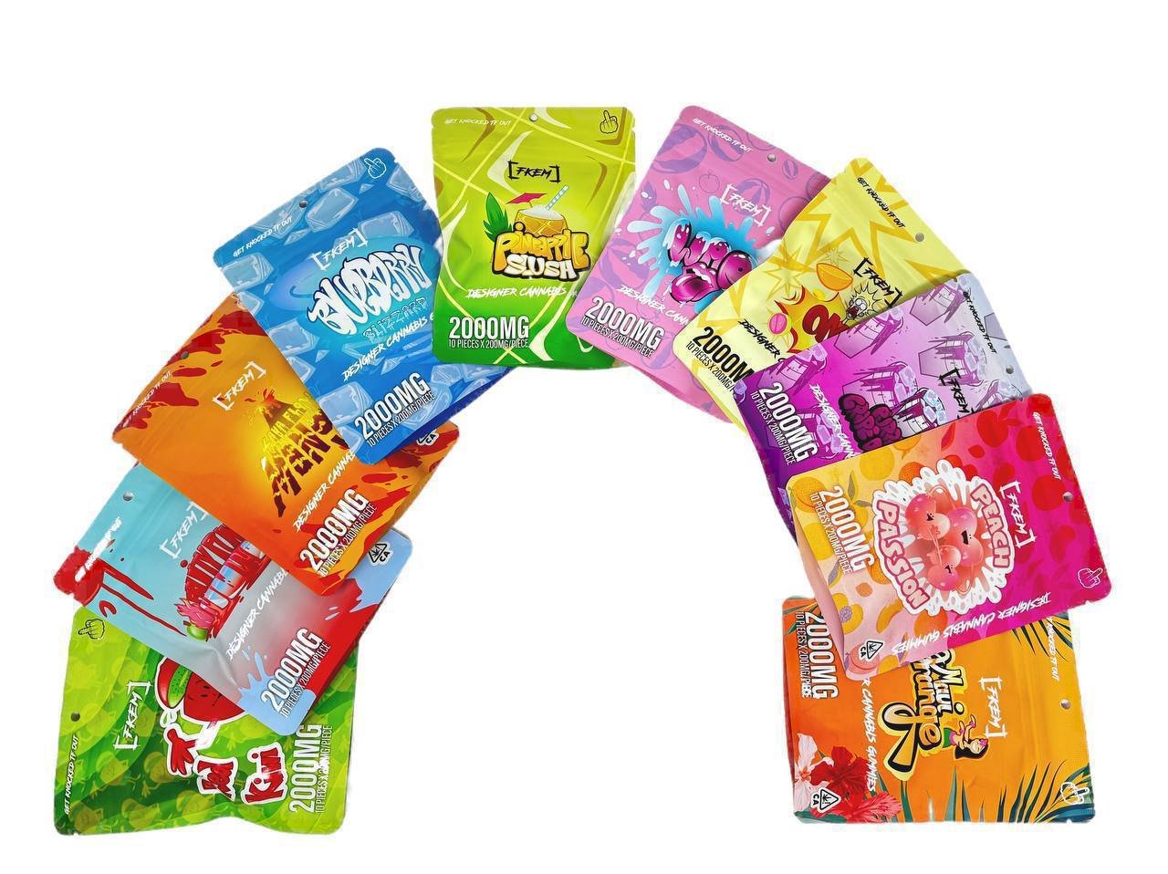 FKem Designer Cannabis 750MG Gummies - Image 5