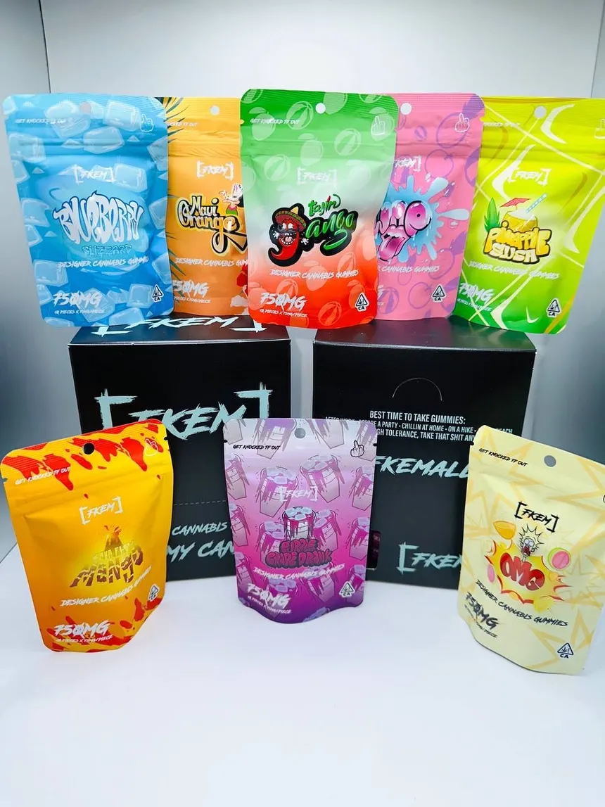 FKEM 750MG Designer Cannabis Gummies