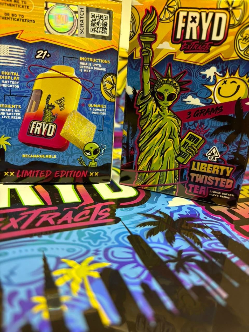 Fryd 3G Disposable + Gummies Liberty Edition - Image 6