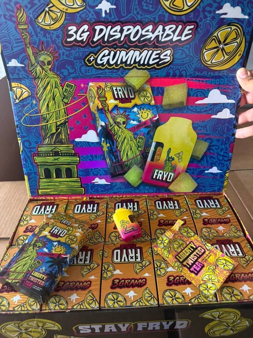 Fryd 3G Disposable + Gummies Liberty Edition - Image 7