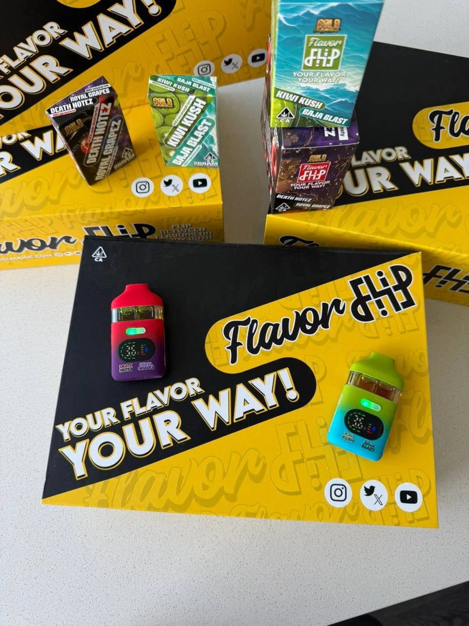 Gold Coast Clear 2G Flavor Flip Disposable - Image 3