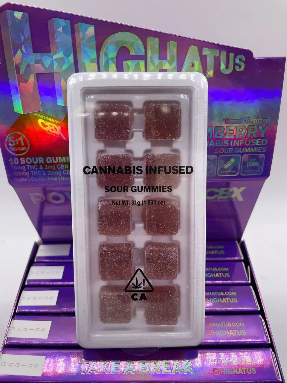 Highatus Sour Gummies Cannabis Infused - Image 7