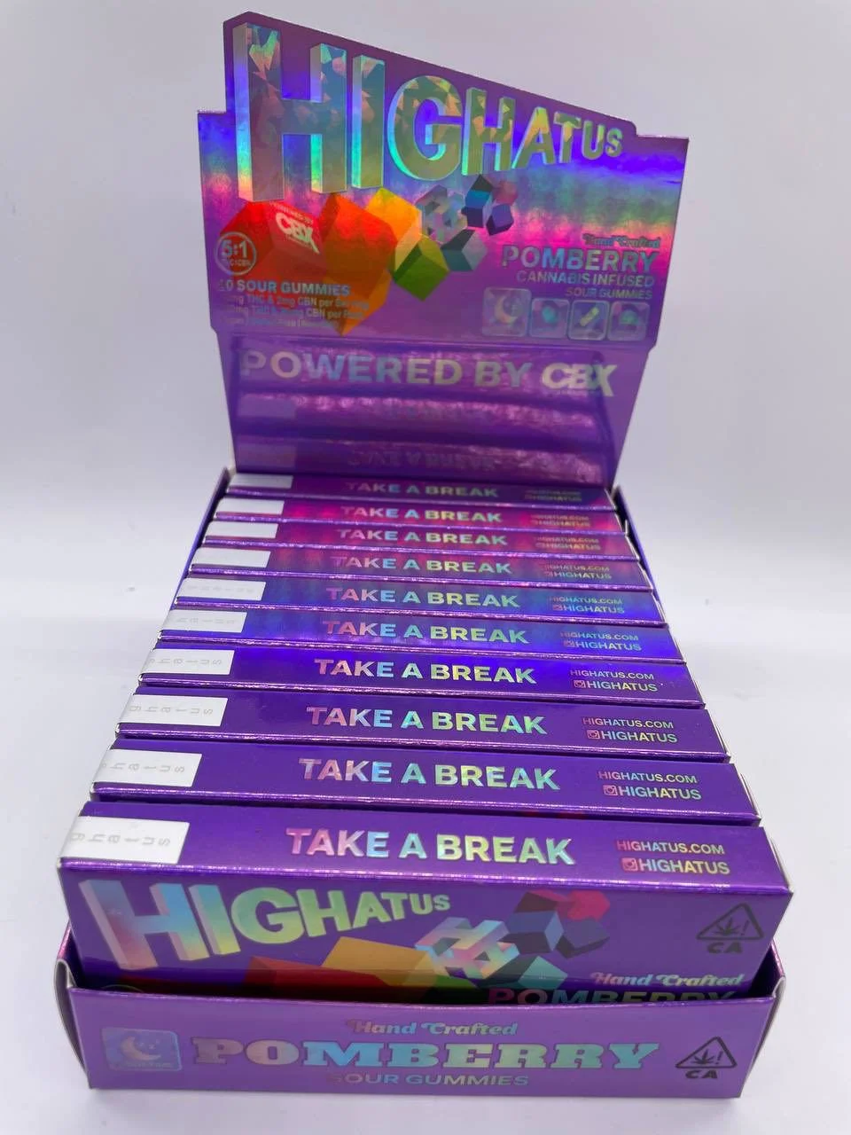 Highatus Sour Gummies 100MG Cannabis