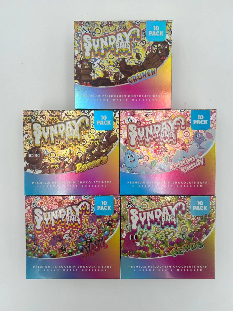 Sunday Mushroom 5G Chocolate Bars - Image 2