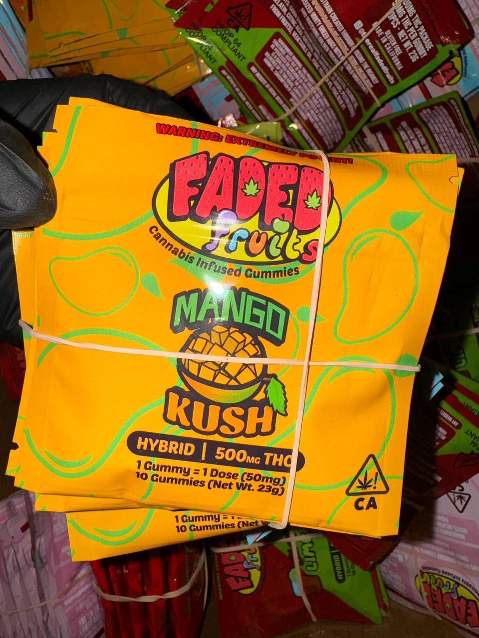 Faded Fruits 500MG Gummies - Image 2
