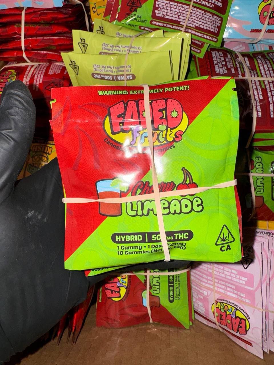 Faded Fruits 500MG Gummies - Image 3