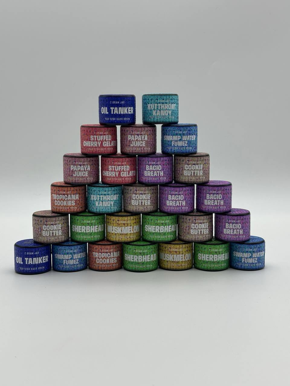 Hash House 6 Star Hash Rosin 2 Gram Jars - Image 4