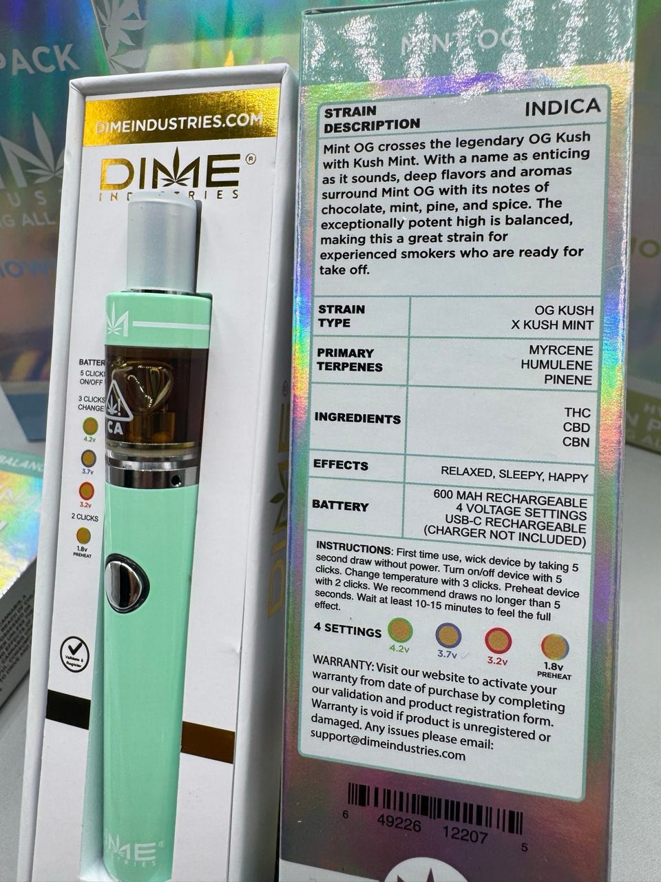 Dime Industries Signature Line 2G Disposable - Image 2