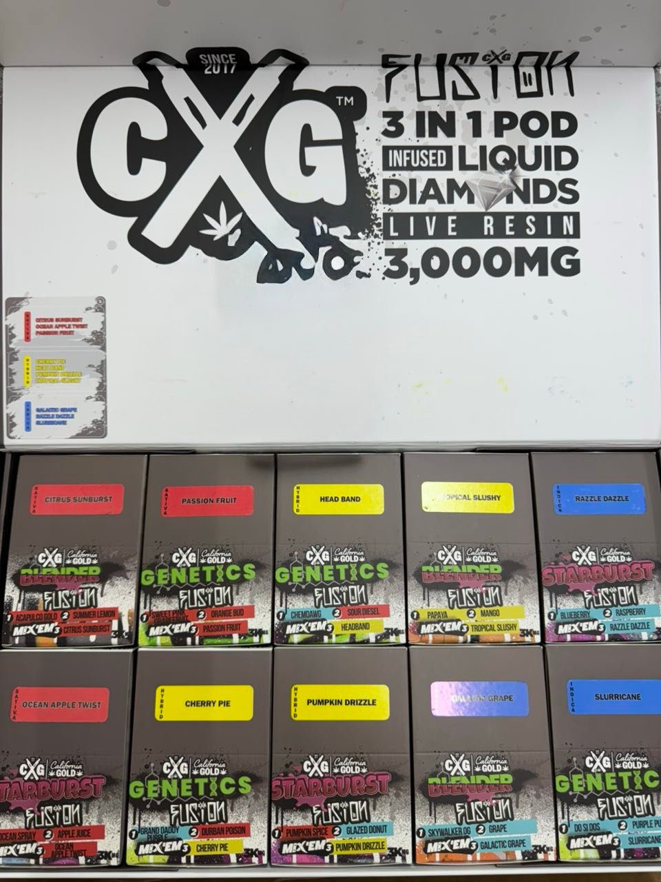 California X Gold 3000MG Disposable - Image 3