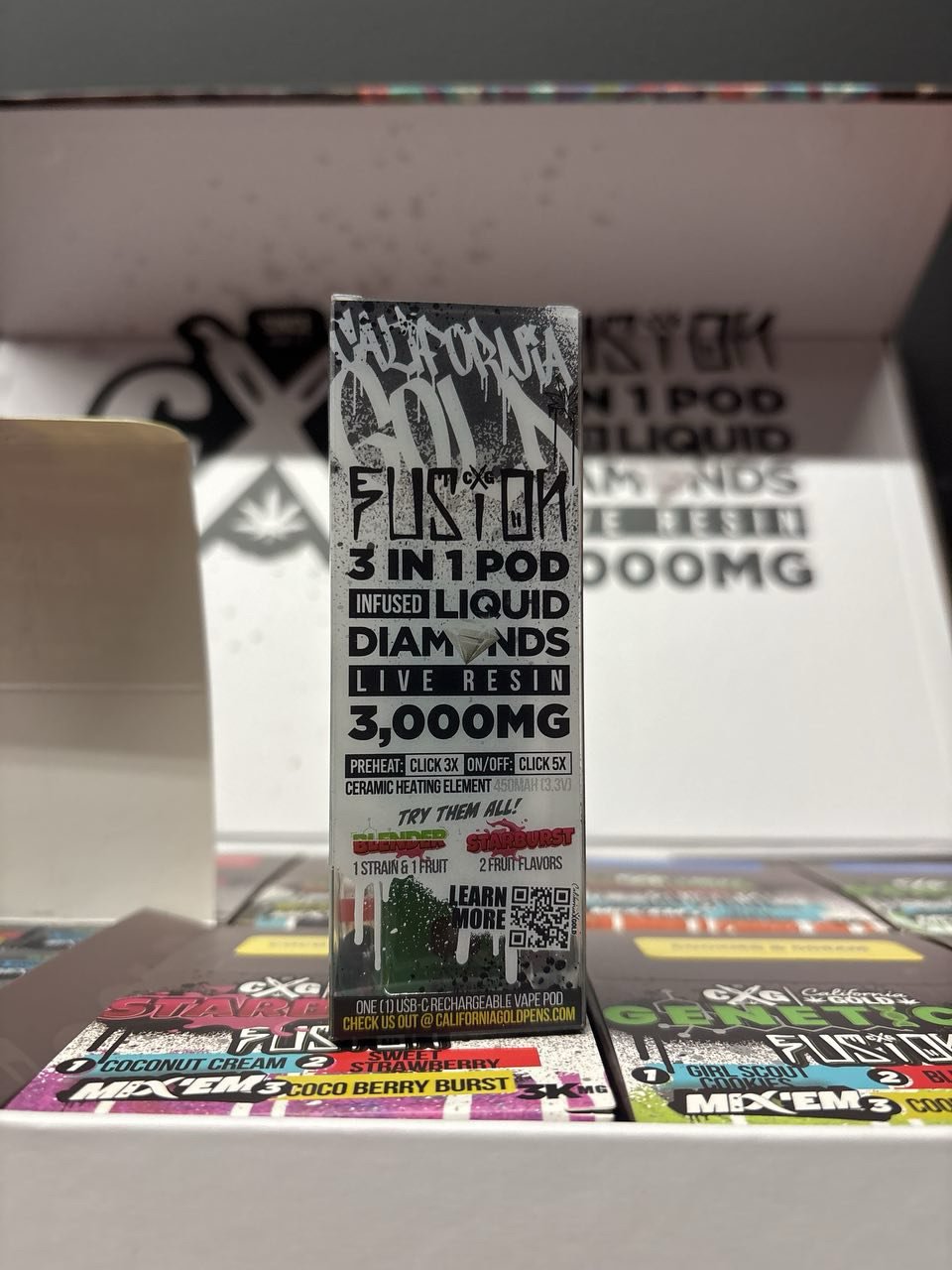 California X Gold 3000MG Disposable - Image 2