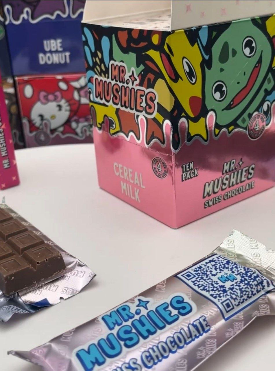 Mr Mushies Swiss Chocolate 4G Bars - Image 3