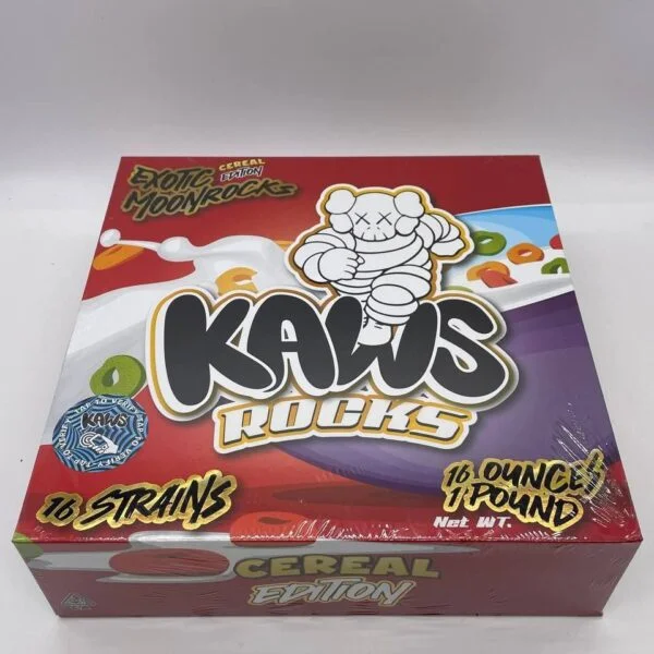 KAWS Rocks Exotic Moonrocks Cereal