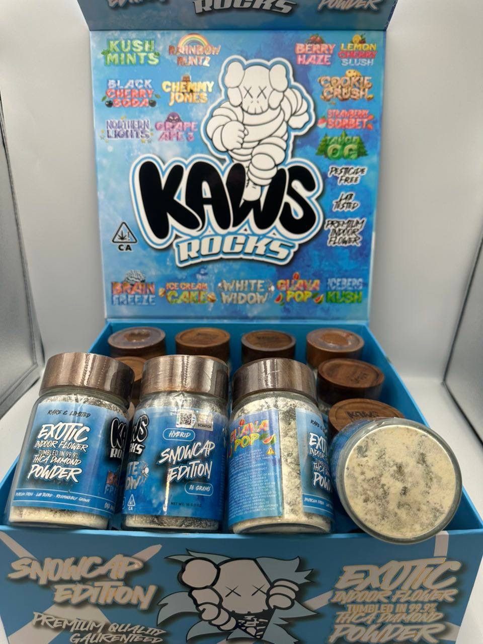 KAWS MoonRocks Snowcaps Edition - Image 7