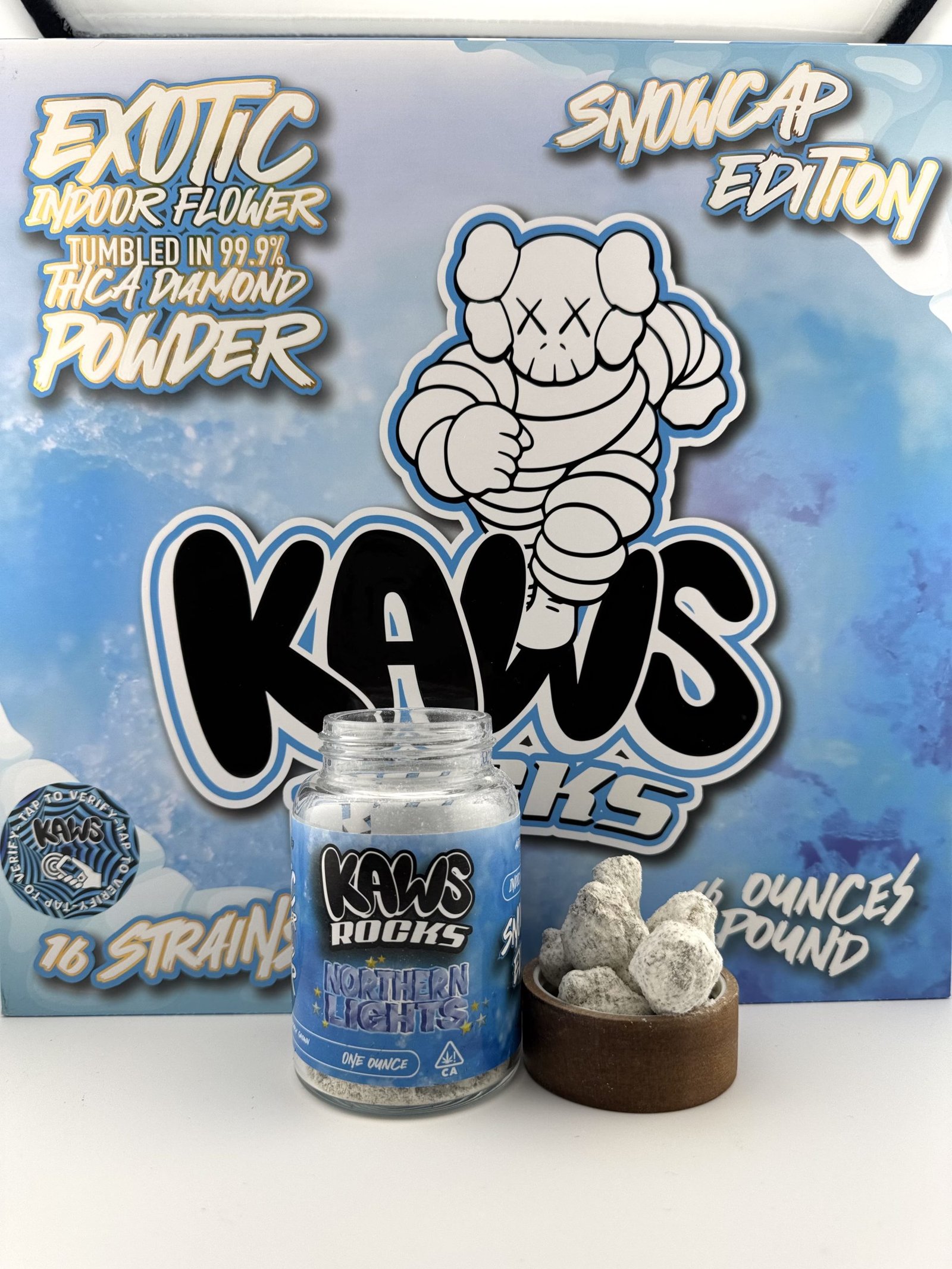 KAWS MoonRocks Snowcaps Edition - Image 6