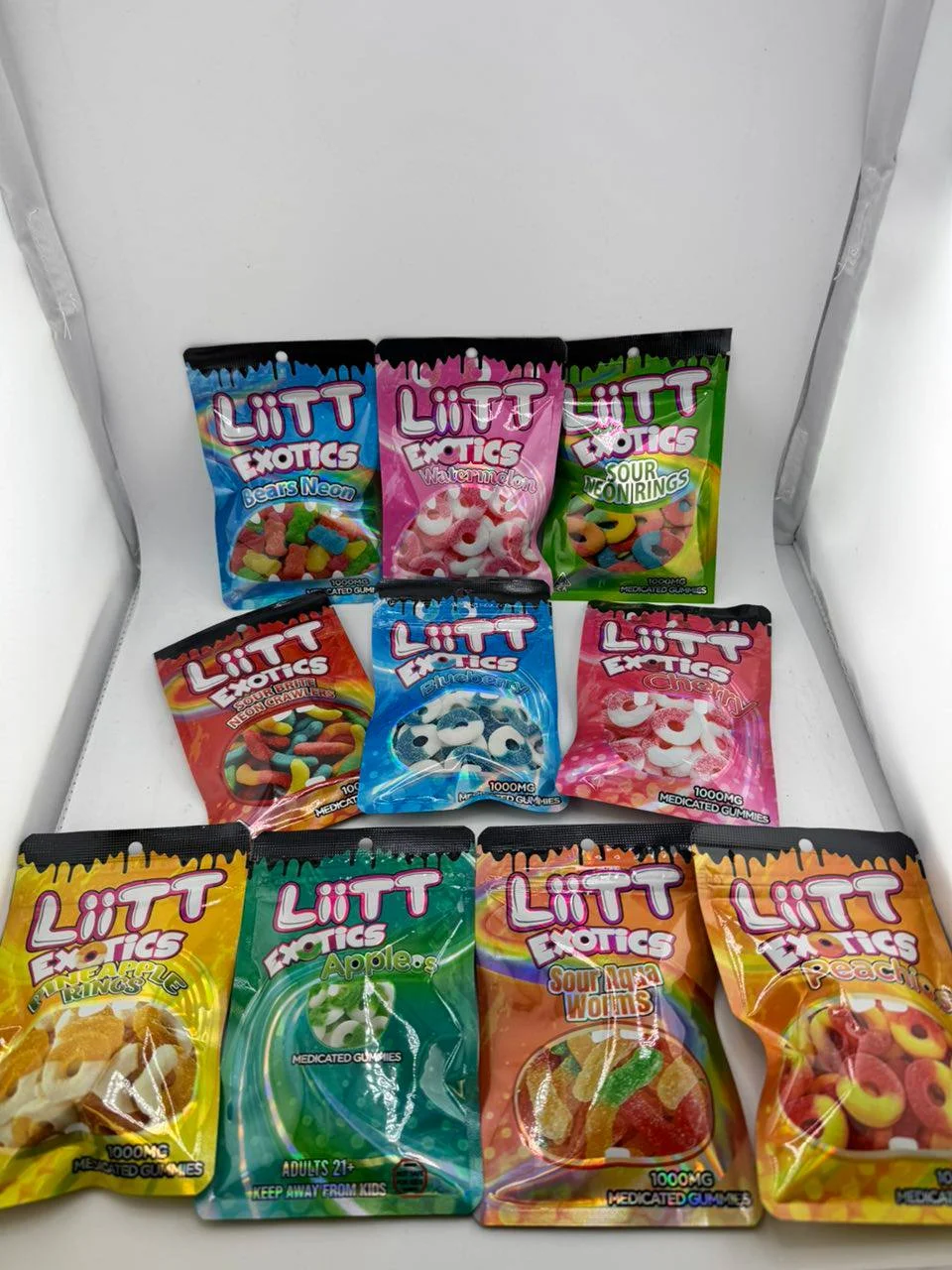 LITT Exotics 1000MG Gummies