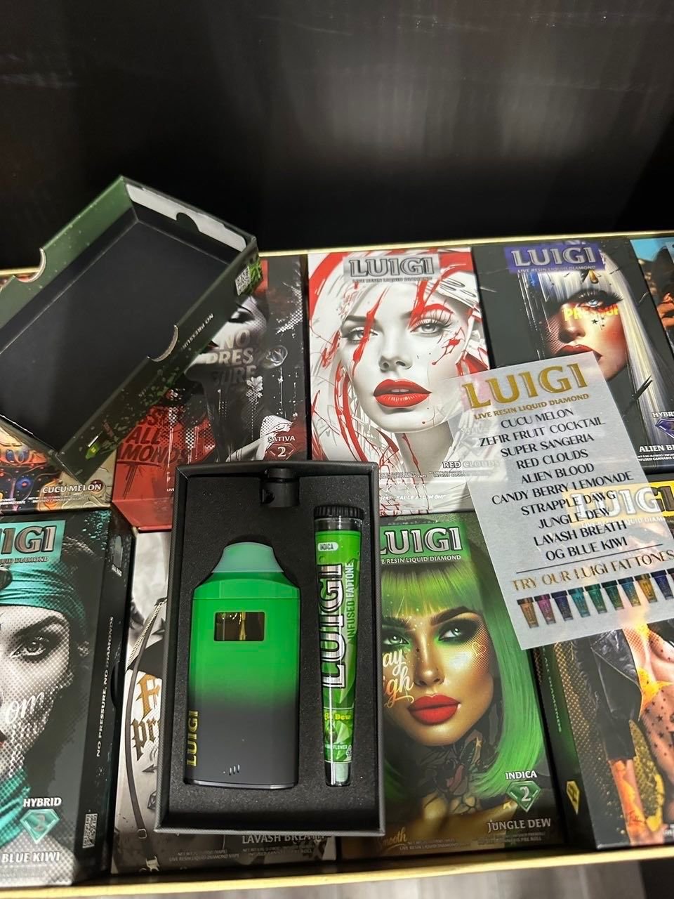 Luigi 2G Disposable Black Case - Image 10