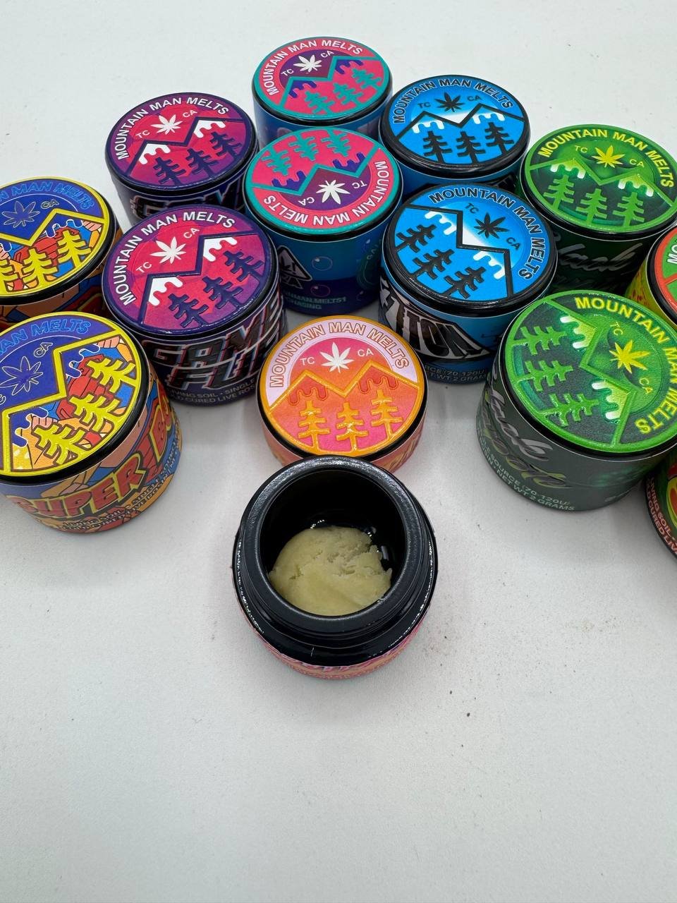 Mountain Man Melts Live Rosin Concentrates