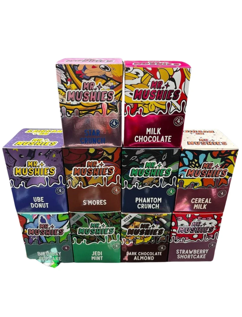 Mr. Mushies Swiss Chocolate Bars