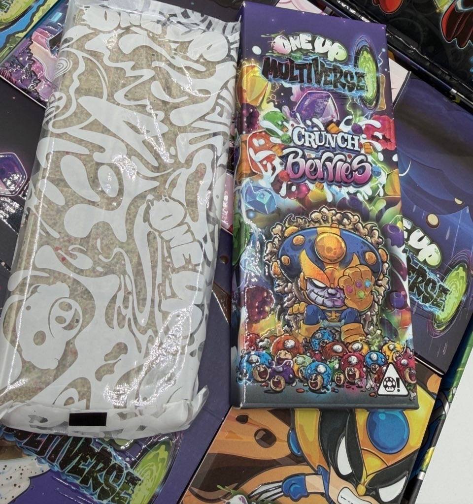 One Up Multiverse Mushroom 4G Chocolate