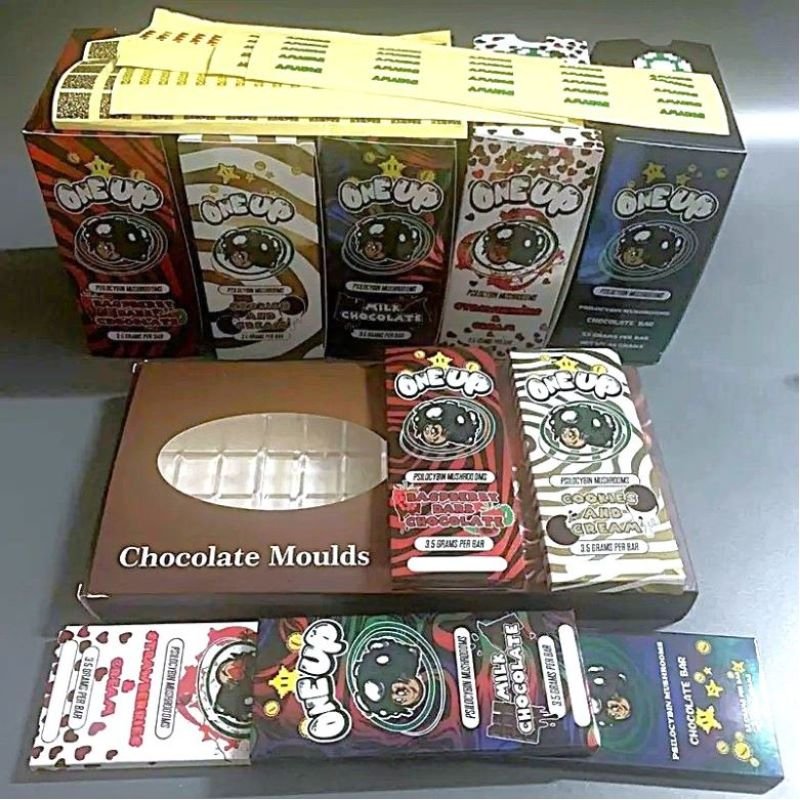 One Up Mushroom 3.5G Chocolate Bar
