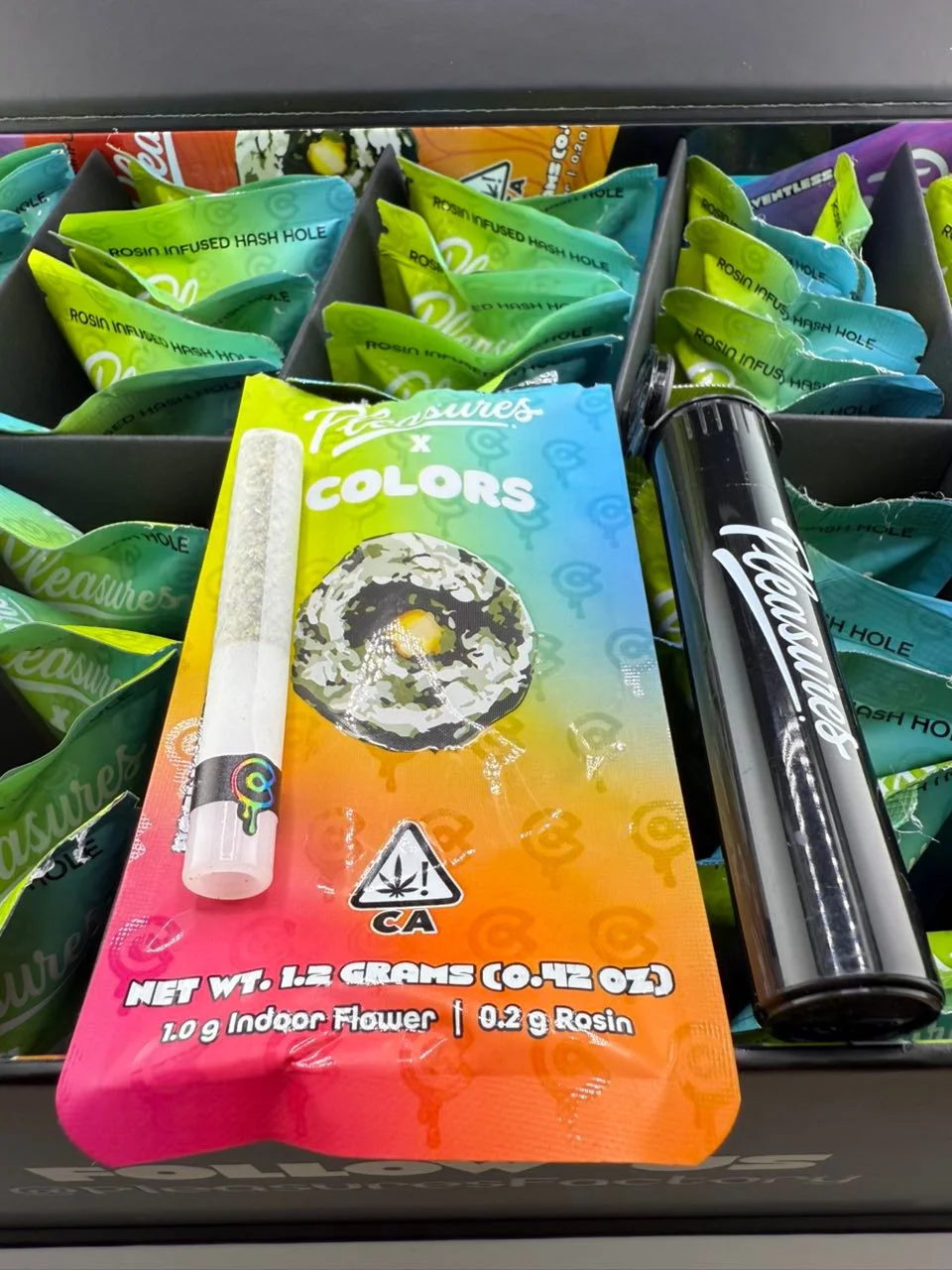 Pleasures X Colors Rosin Infused