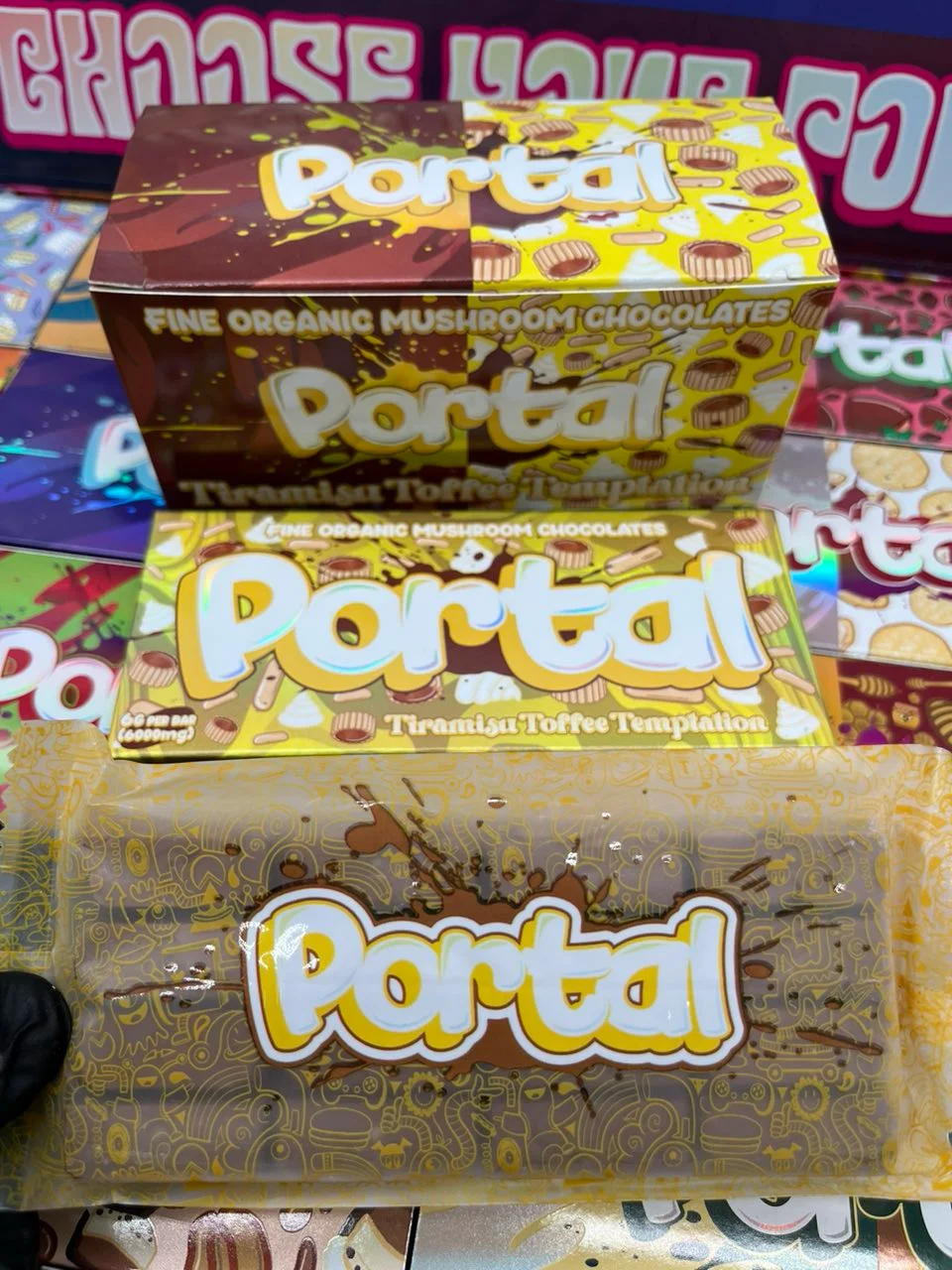 Portal 6 Gram Mushroom Chocolate Bars
