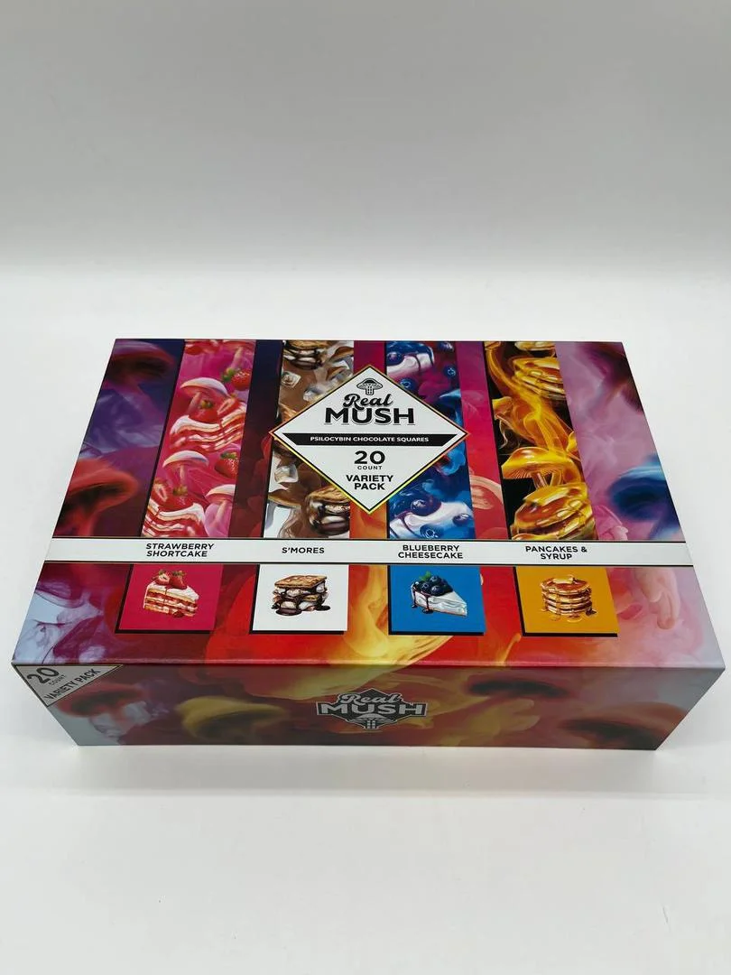 Real Mush Psilocybin Chocolate Square
