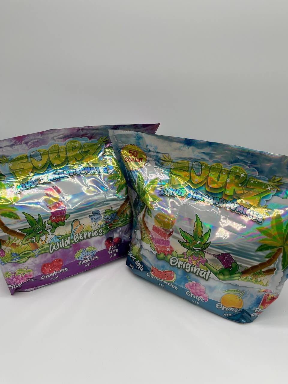 Sourz Liquid Diamond Gummies 600MG - Image 7