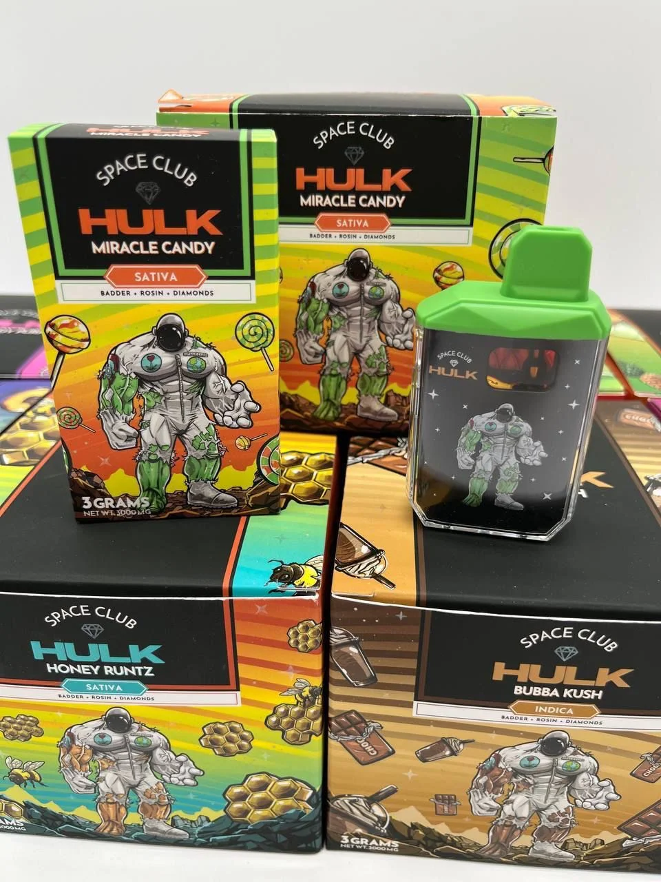 Space Club HULK 3G Disposable