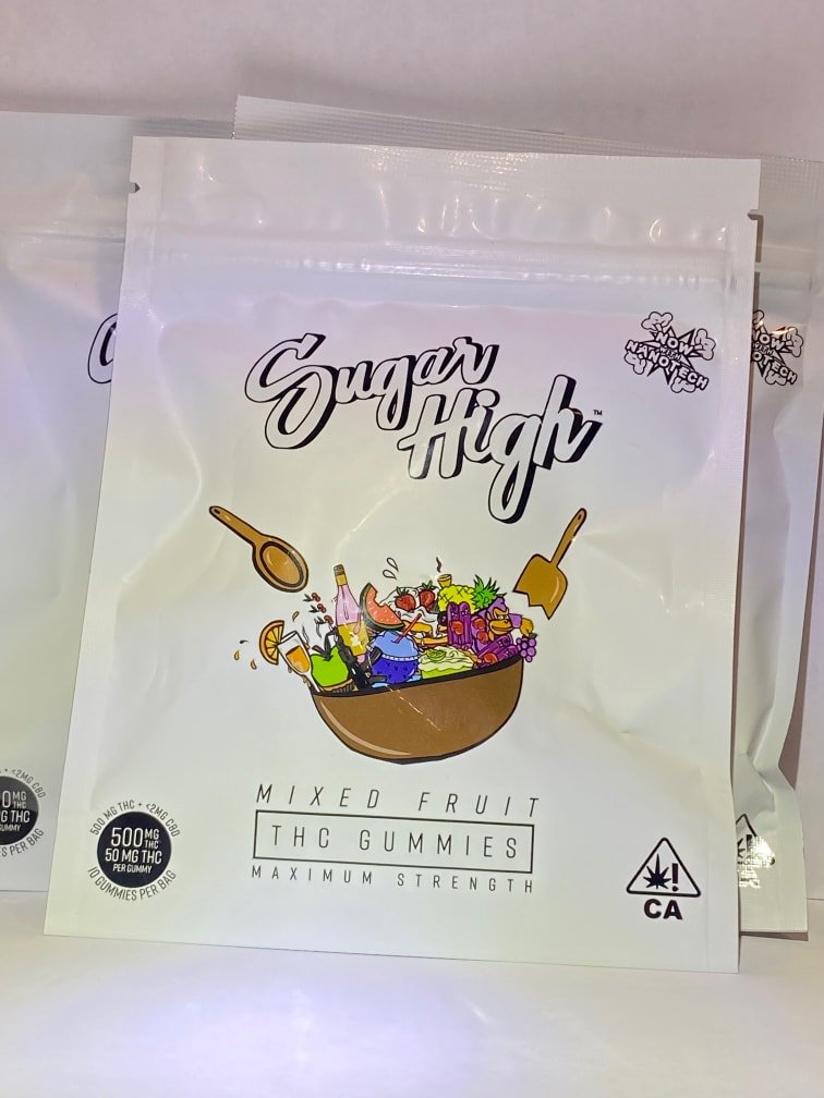 Sugar High 500MG THC Gummies - Image 4