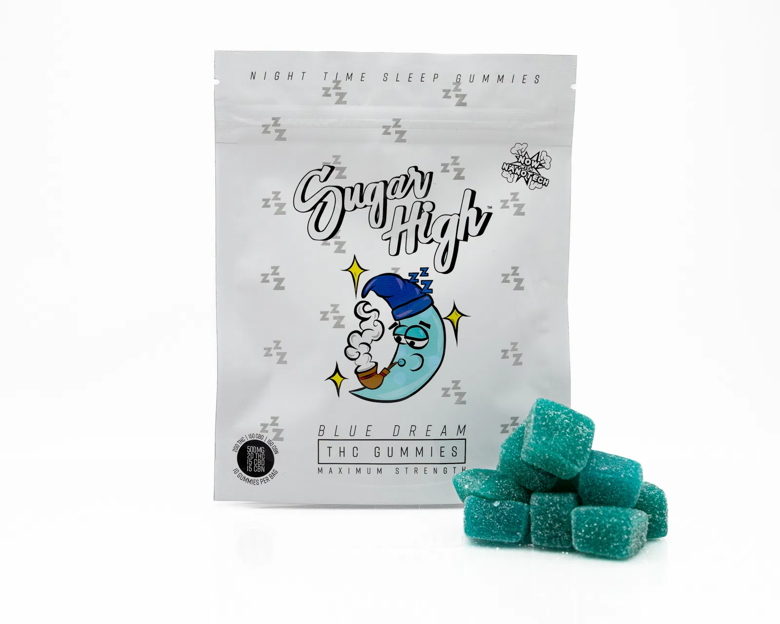 Sugar High 500MG THC Gummies