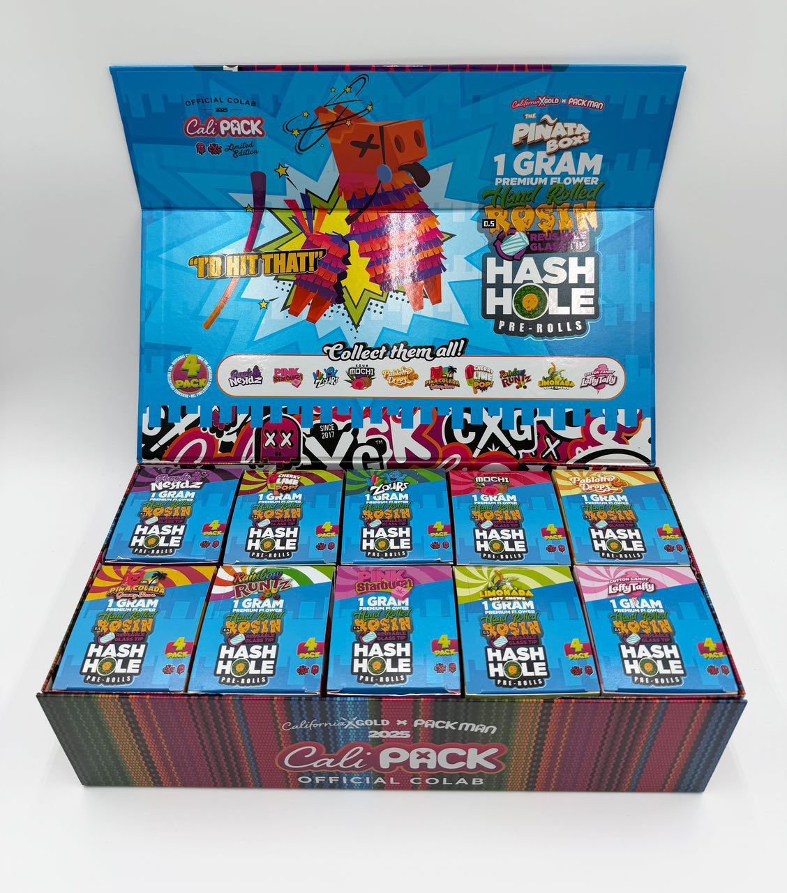 PIÑATA BOX 1G Rosin Hash Hole Pre-Rolls - Image 2