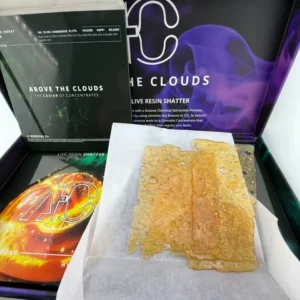 Above The Clouds Live Resin Shatter