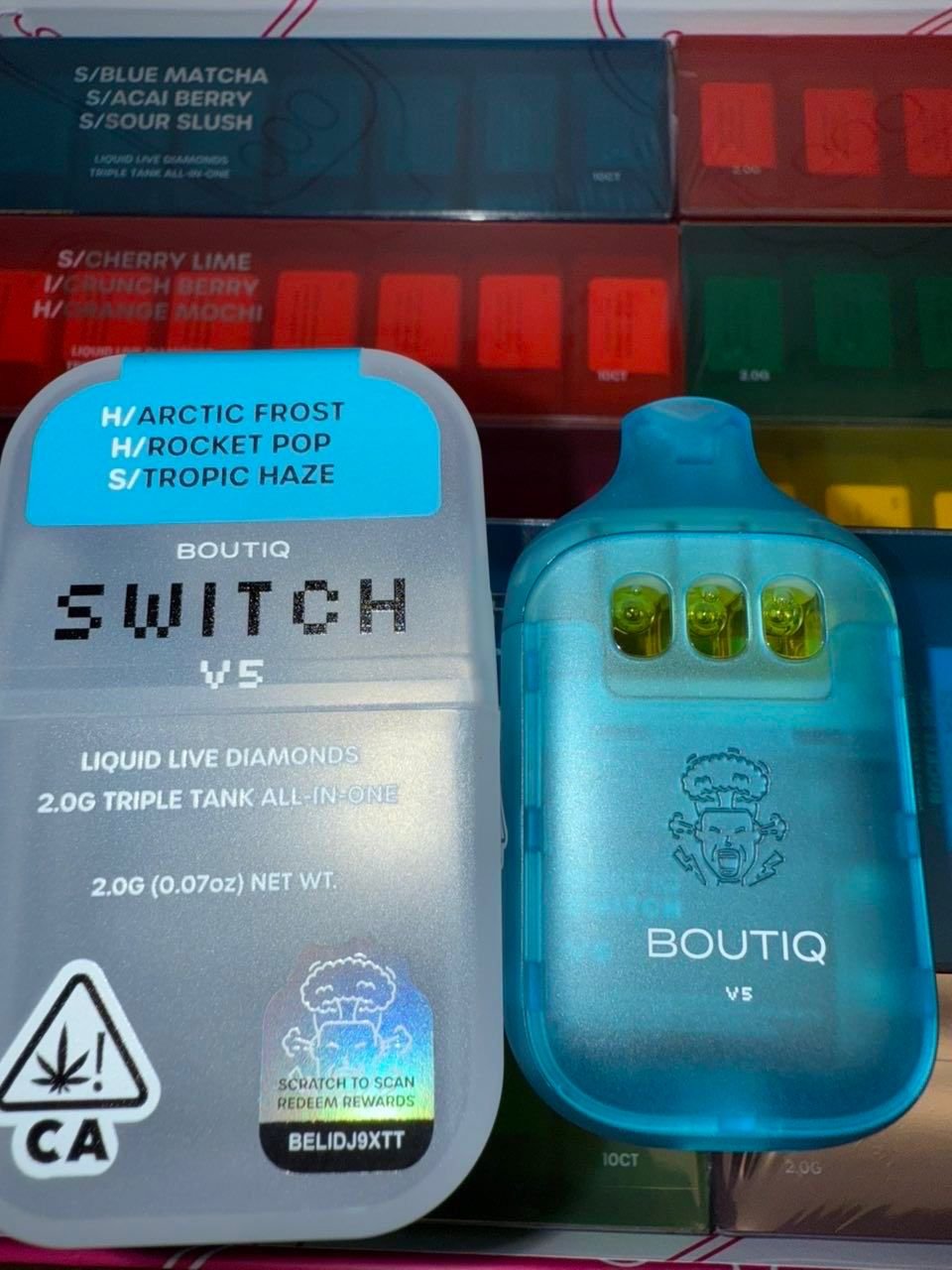 Boutiq Switch V5 2.0G Triple Tank Disposable - Image 10