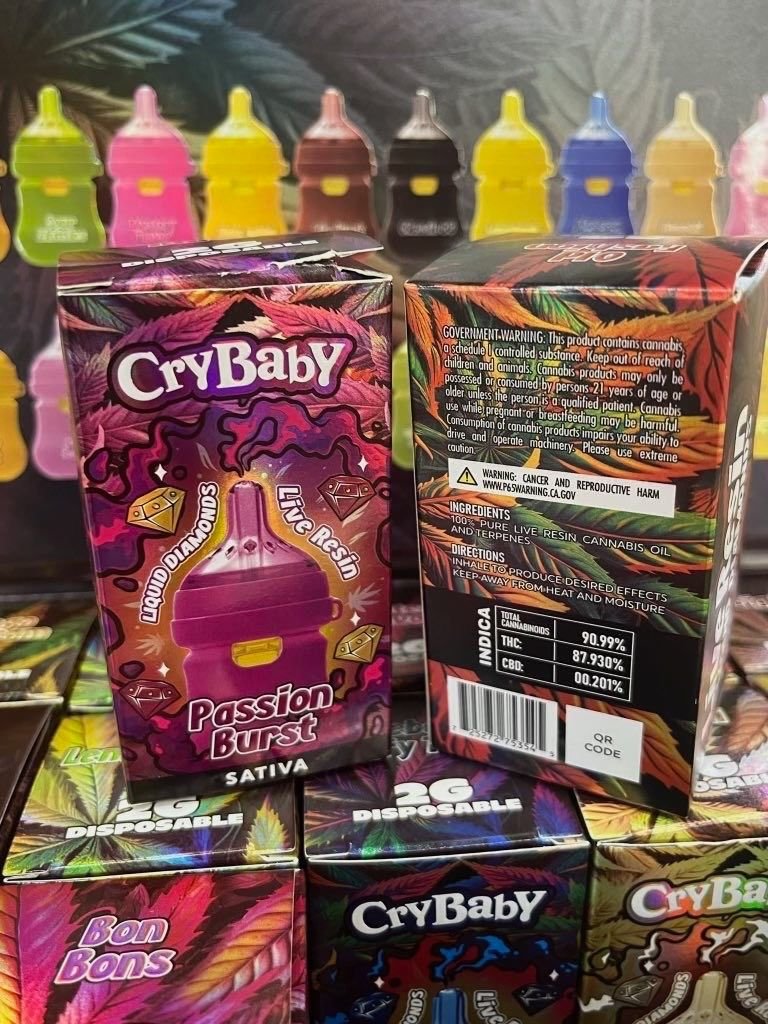 Crybaby 2G Disposable Baby Bottle With Gumballs - Image 5