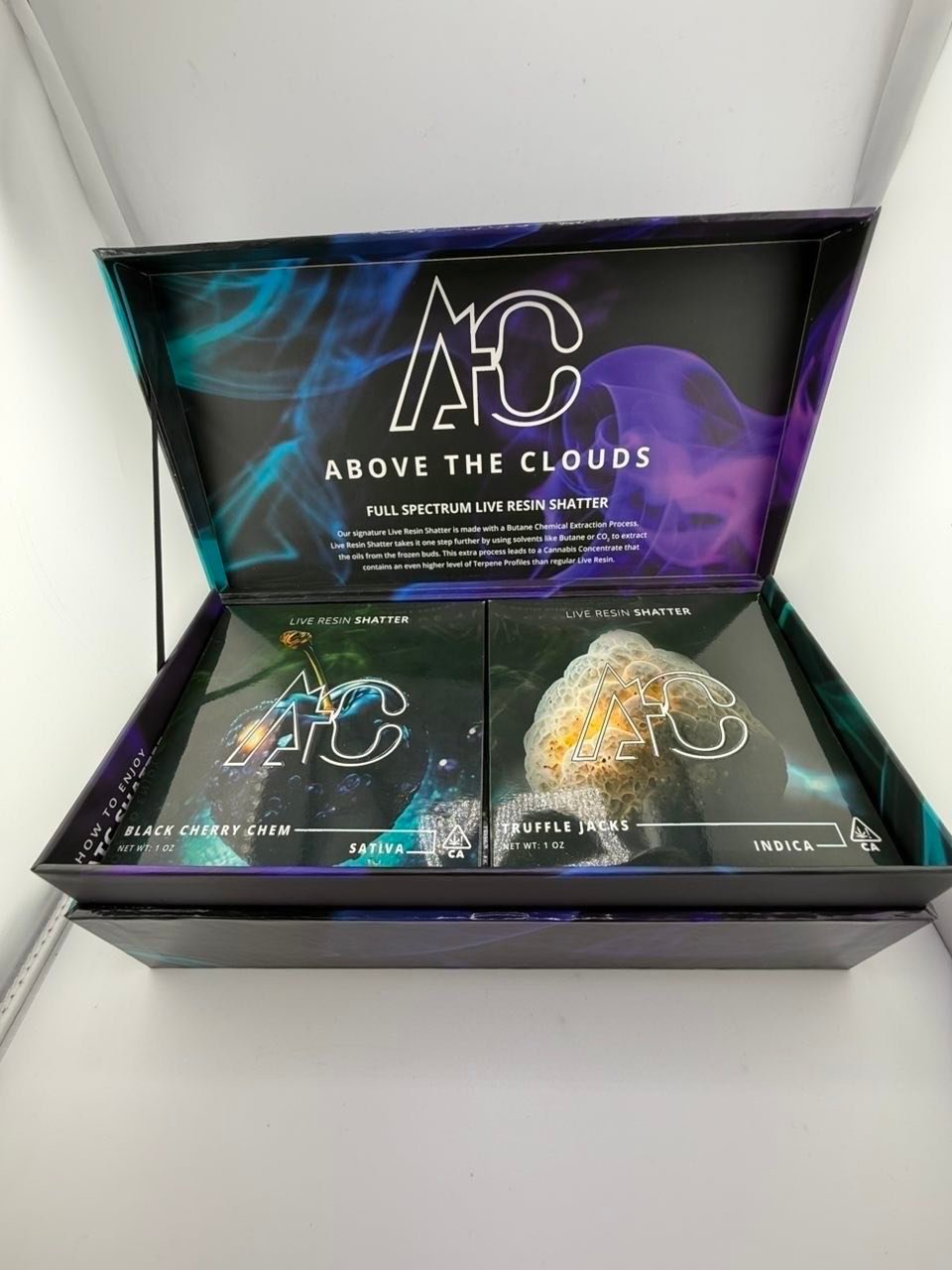 Above The Clouds Live Resin Shatter – The Caviar of Concentrates - Image 2