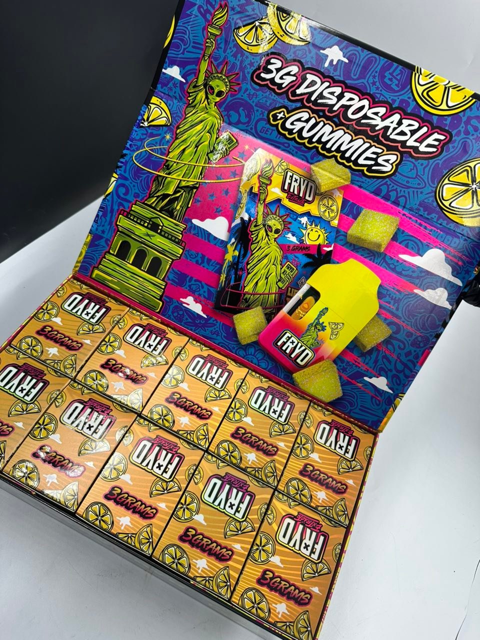 Fryd 3G Disposable + Gummies Liberty Edition - Image 2