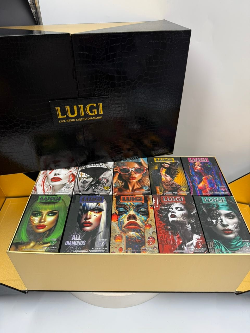 Luigi 2G Disposable Black Case - Image 4