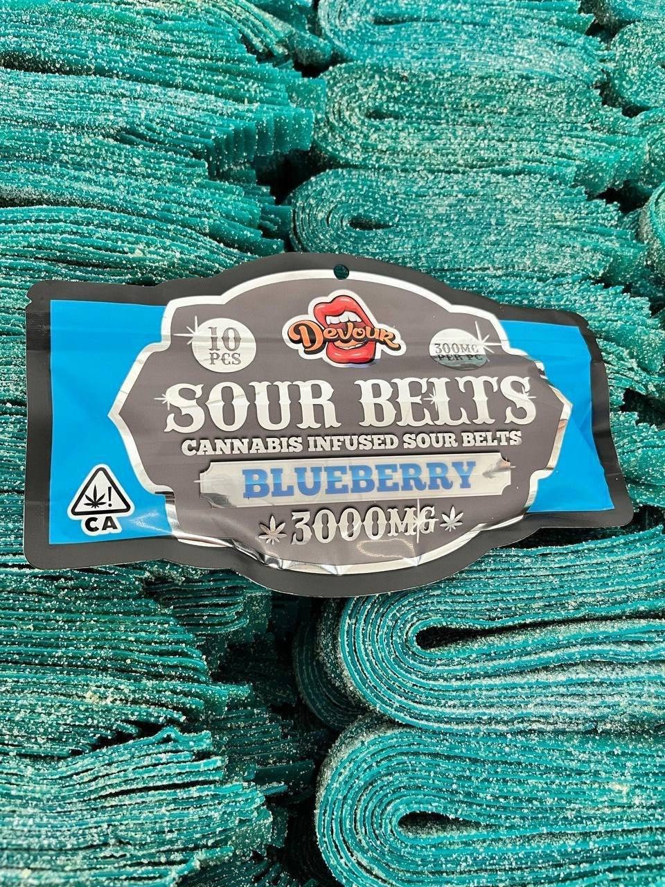 Devour Sour Belts 3000MG - Image 2