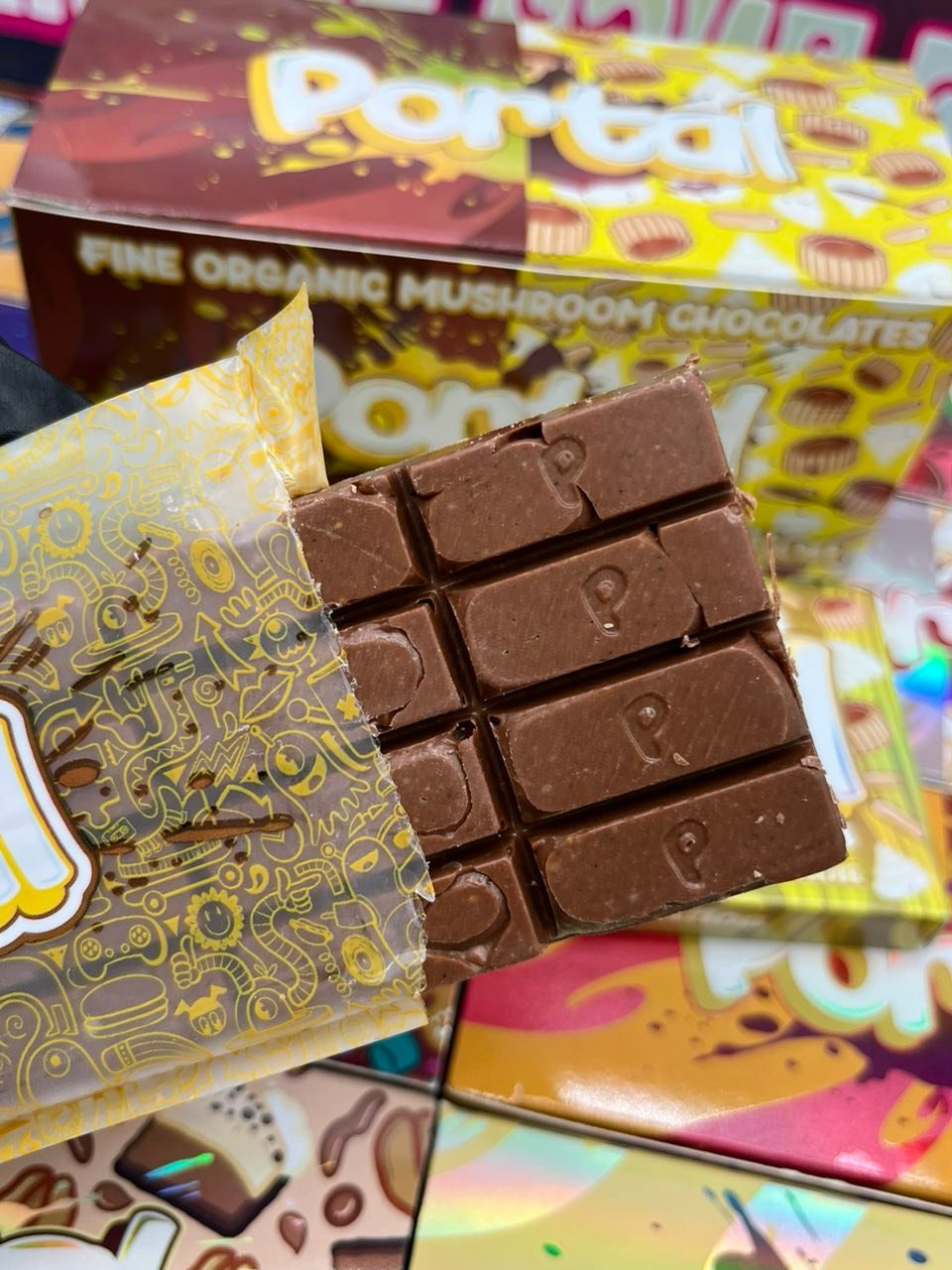 Portal 6 Gram Mushroom Chocolate Bars