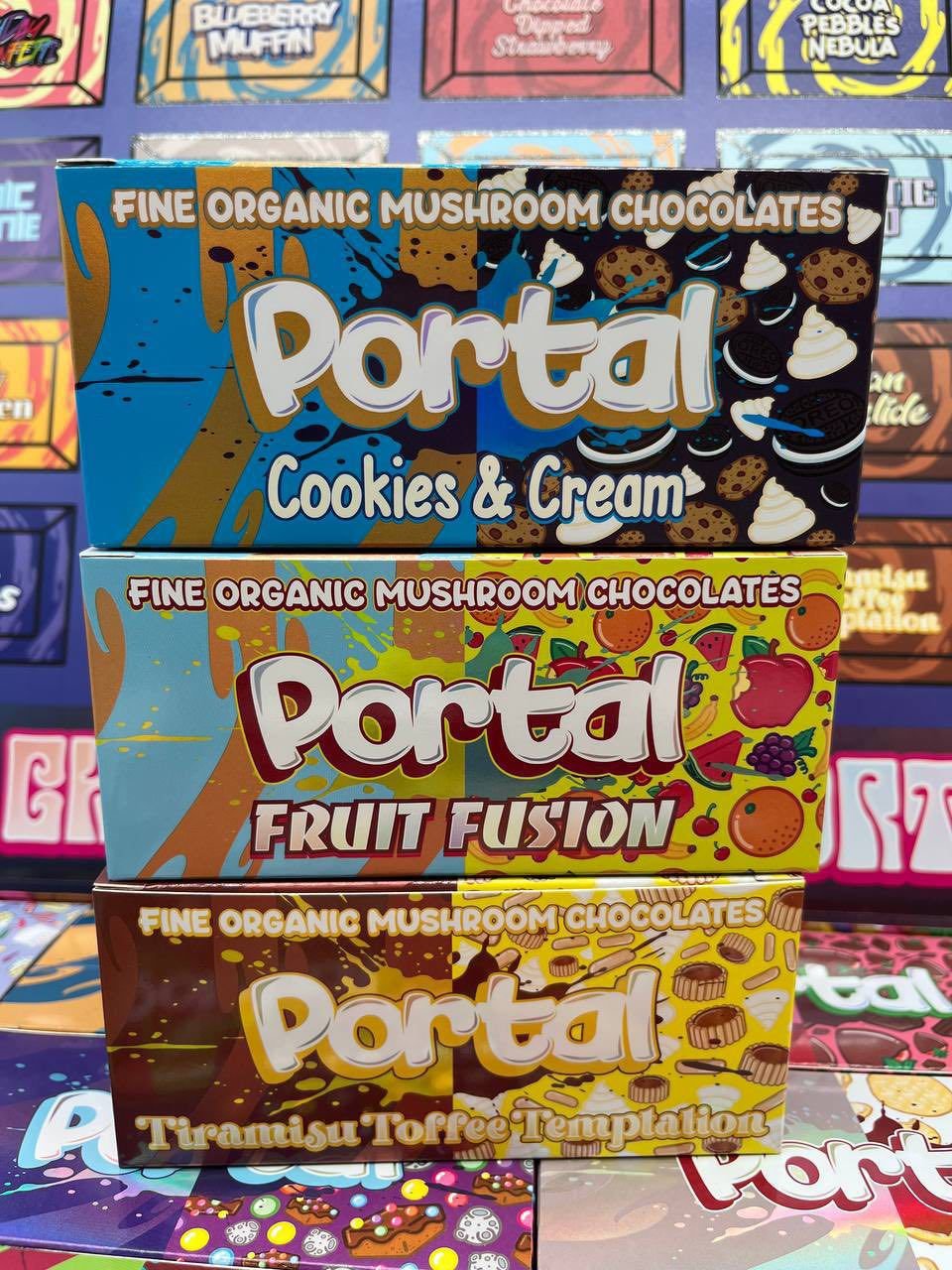 Portal Mushroom 6G Chocolate Bars - Image 3