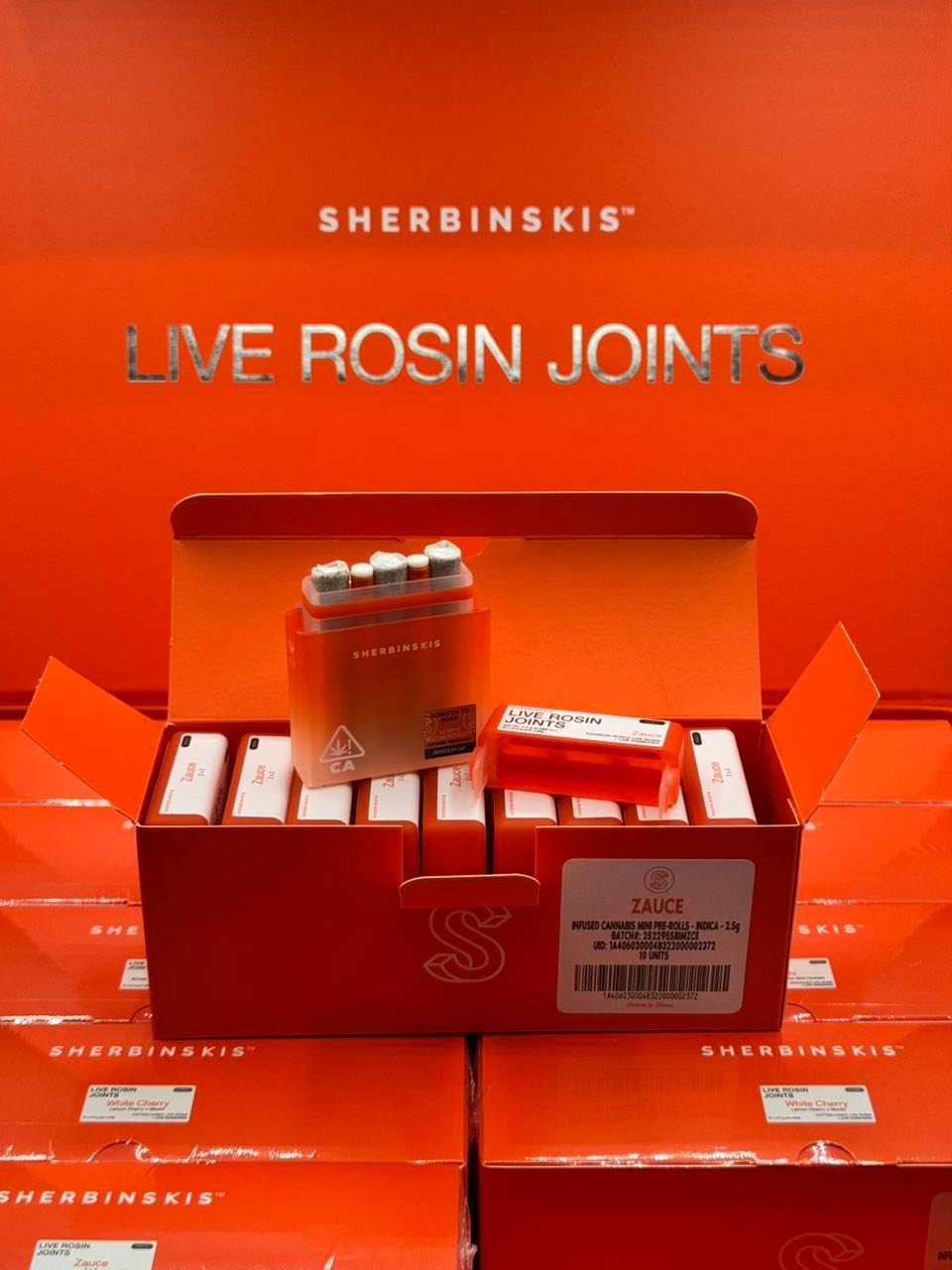 Sherbinskis Live Rosin Infused Joints - Image 4