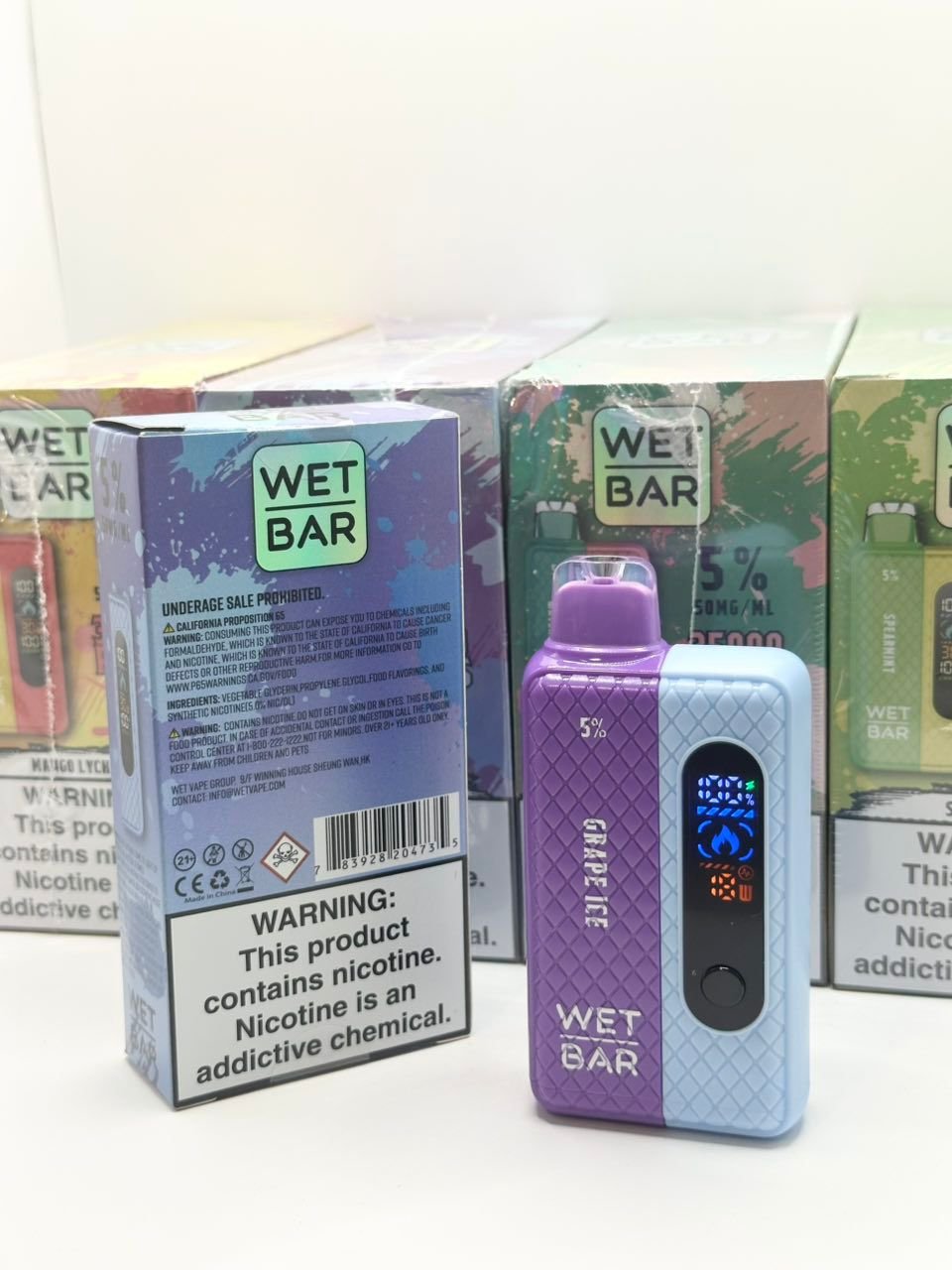 Wet Bar Nicotine 35000 Puffs